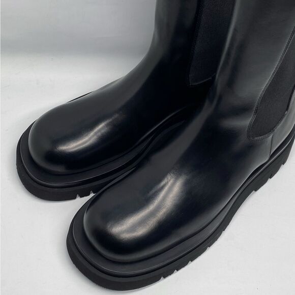 Bottega Veneta Lug Sole Leather Chelsea Boots size 40 - Picture 6 of 16